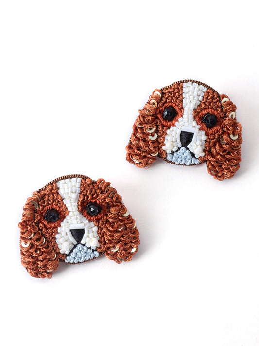 Alfie Dog Earrings