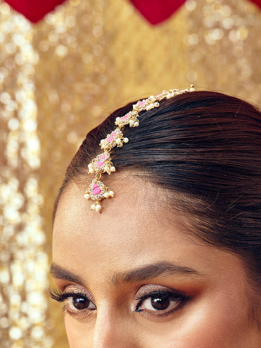 Jhilmil Mangtikka - Rani Pink