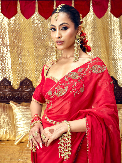 Jhilmil Earrings - Gold