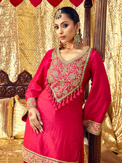 Gulaab Sharara Set