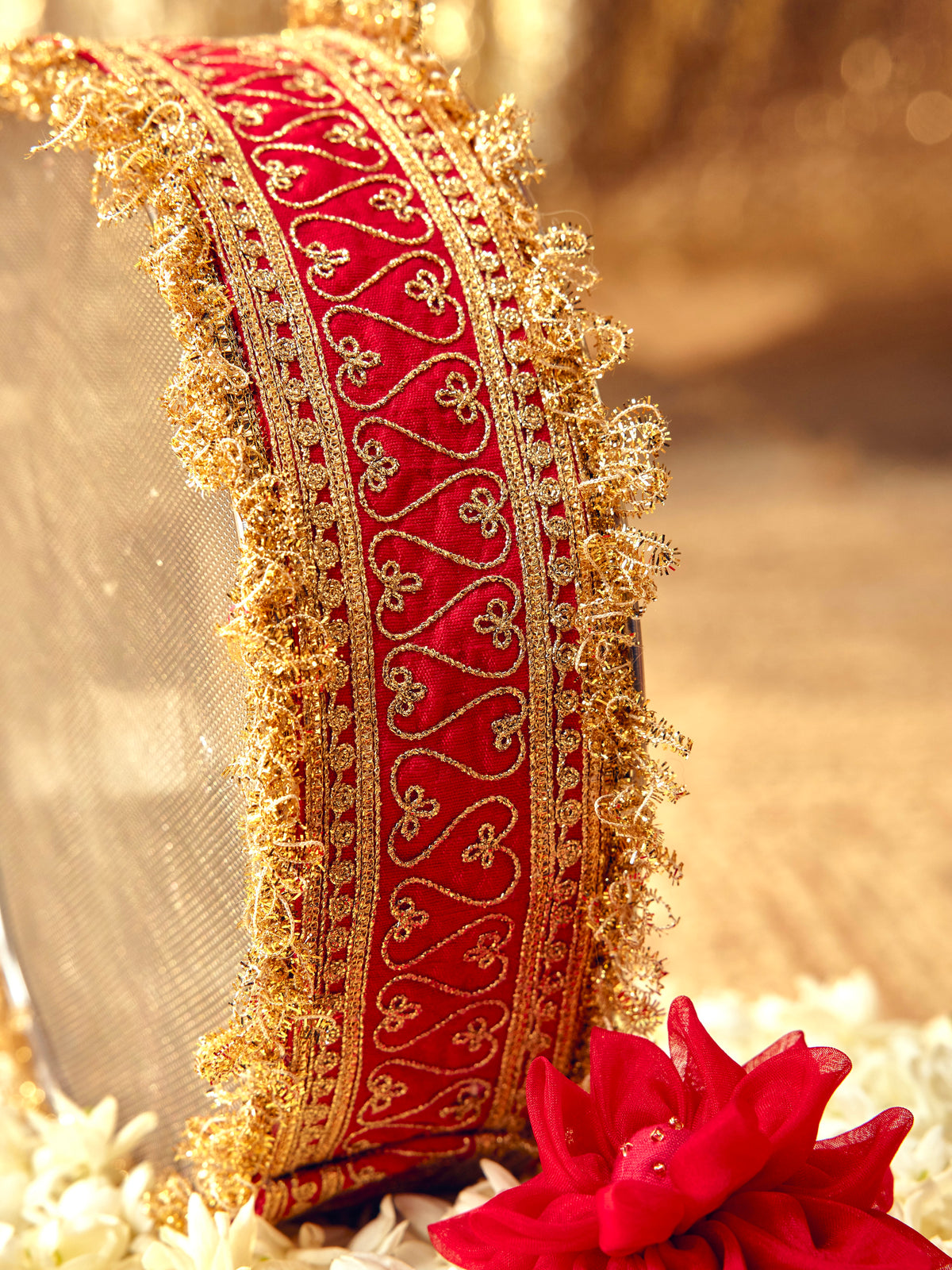 Tota Maina Karwa Chauth Channi - Red