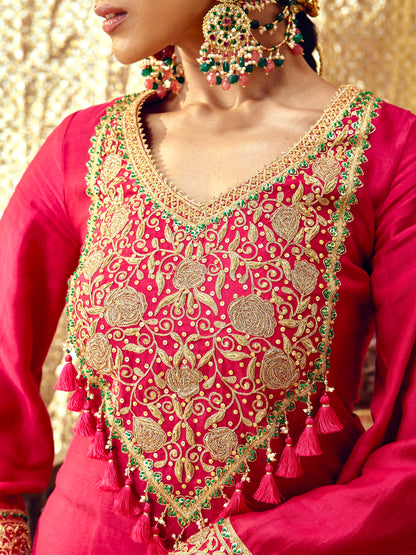 Gulaab Sharara Set
