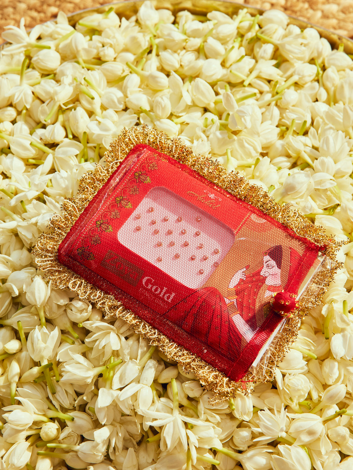 Kumkum Essential Karwa Chauth Full Pooja Hamper - Red
