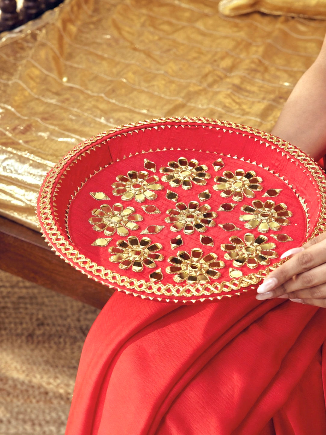 Sitara Karwa Chauth Thali (Without Latkan)