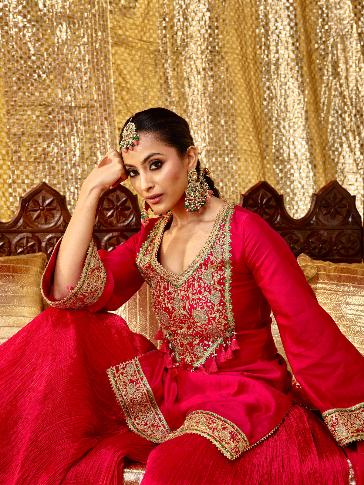 Gulaab Sharara Set