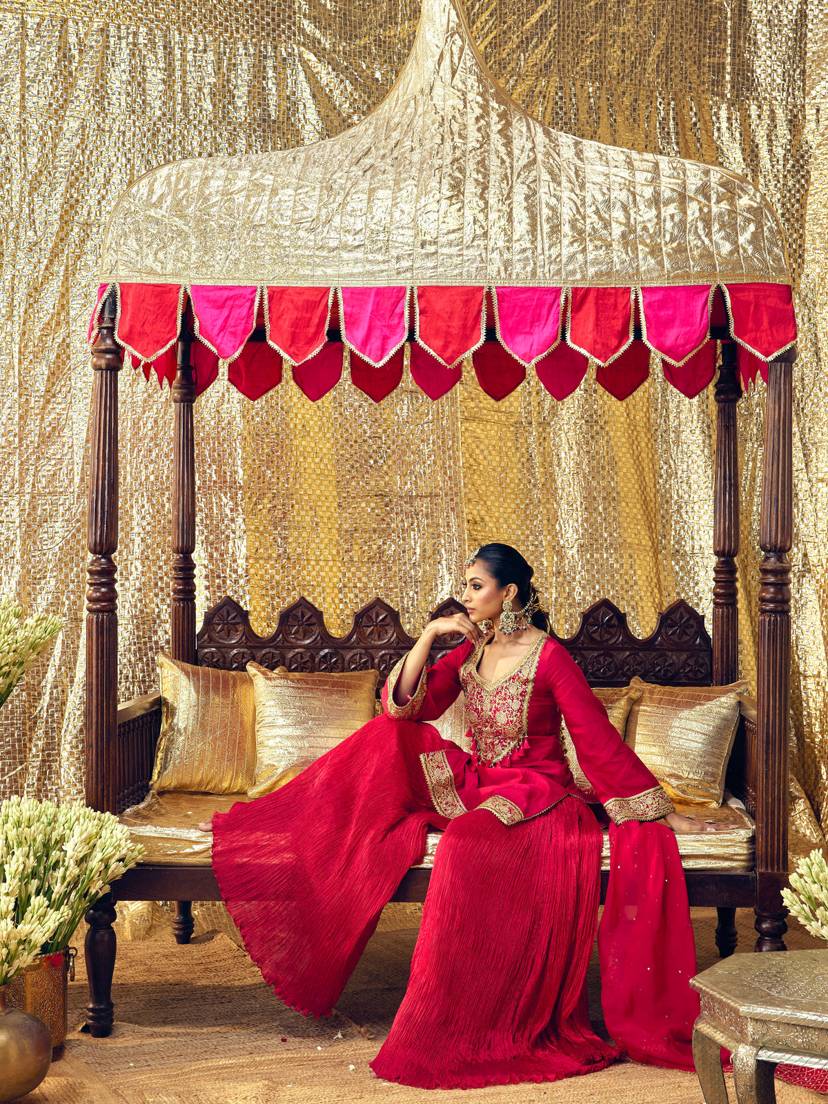 Gulaab Sharara Set