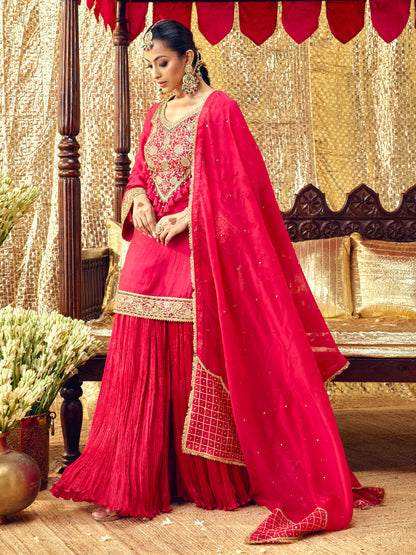 Gulaab Sharara Set