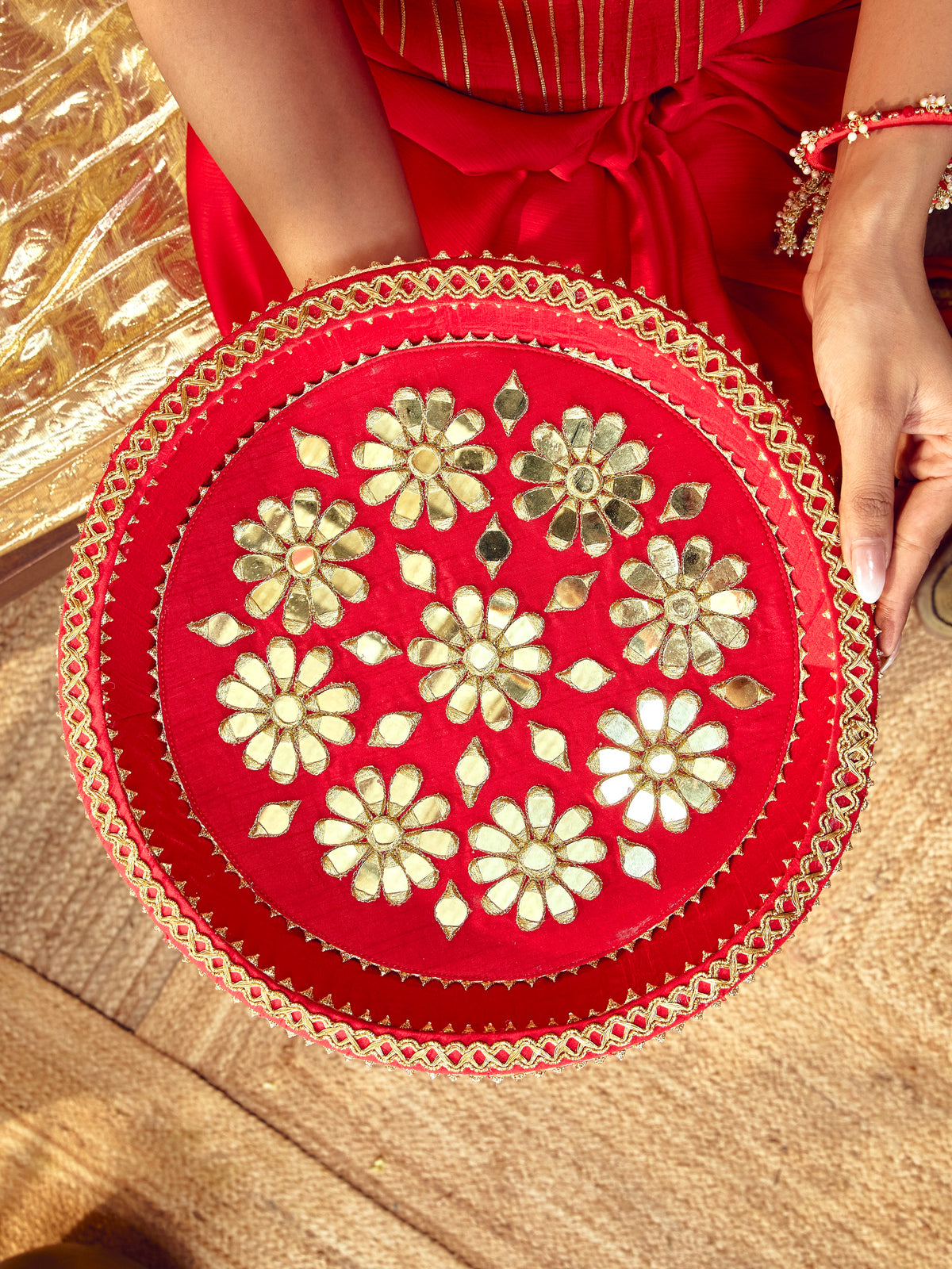 Sitara Karwa Chauth Thali (Without Latkan)