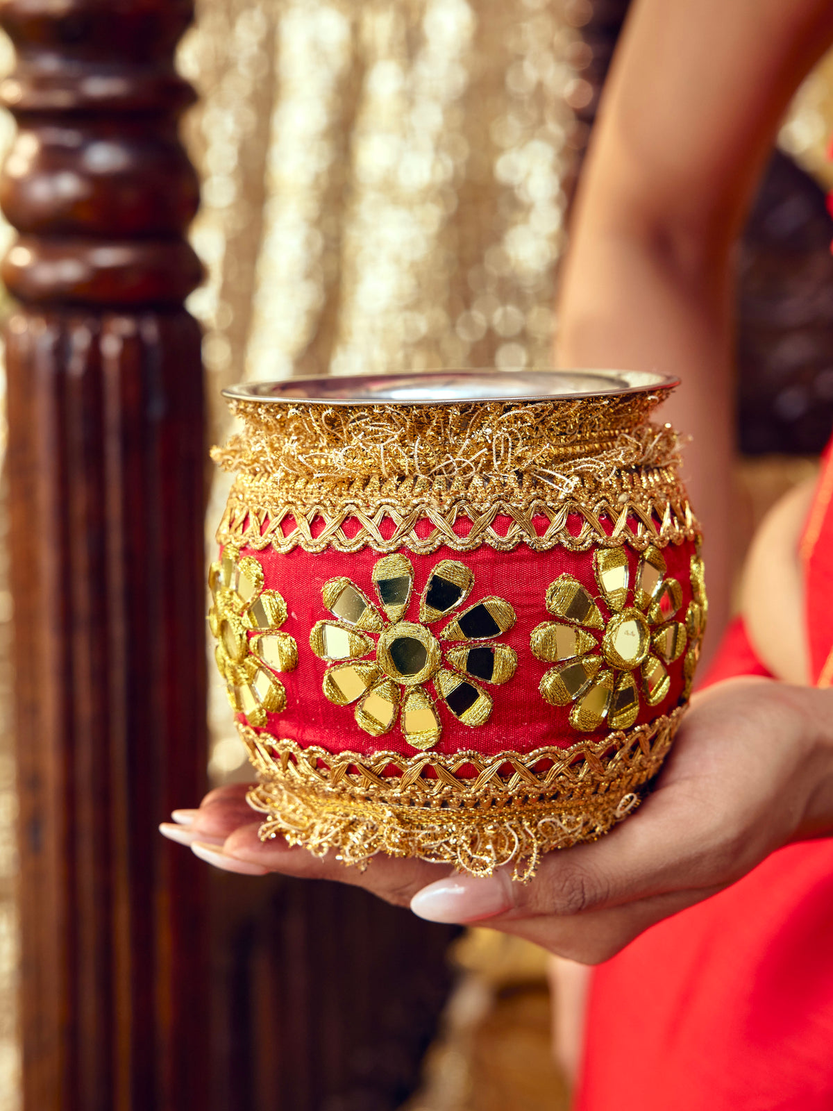 Sitara Karwa Chauth Kalash