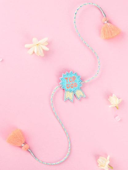 Handmade Top Dog Pet Rakhi for Raksha Bandhan gifting