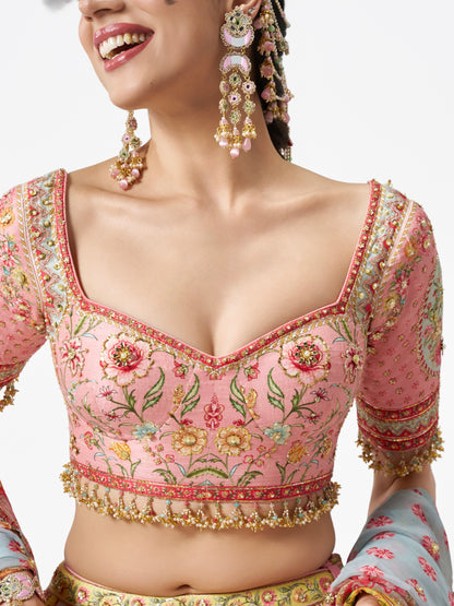 Dilruba Lehenga Set - Multi