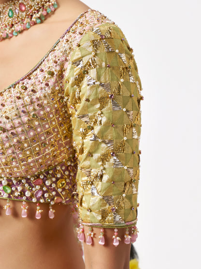 Mehbooba Lehenga Set - Multi
