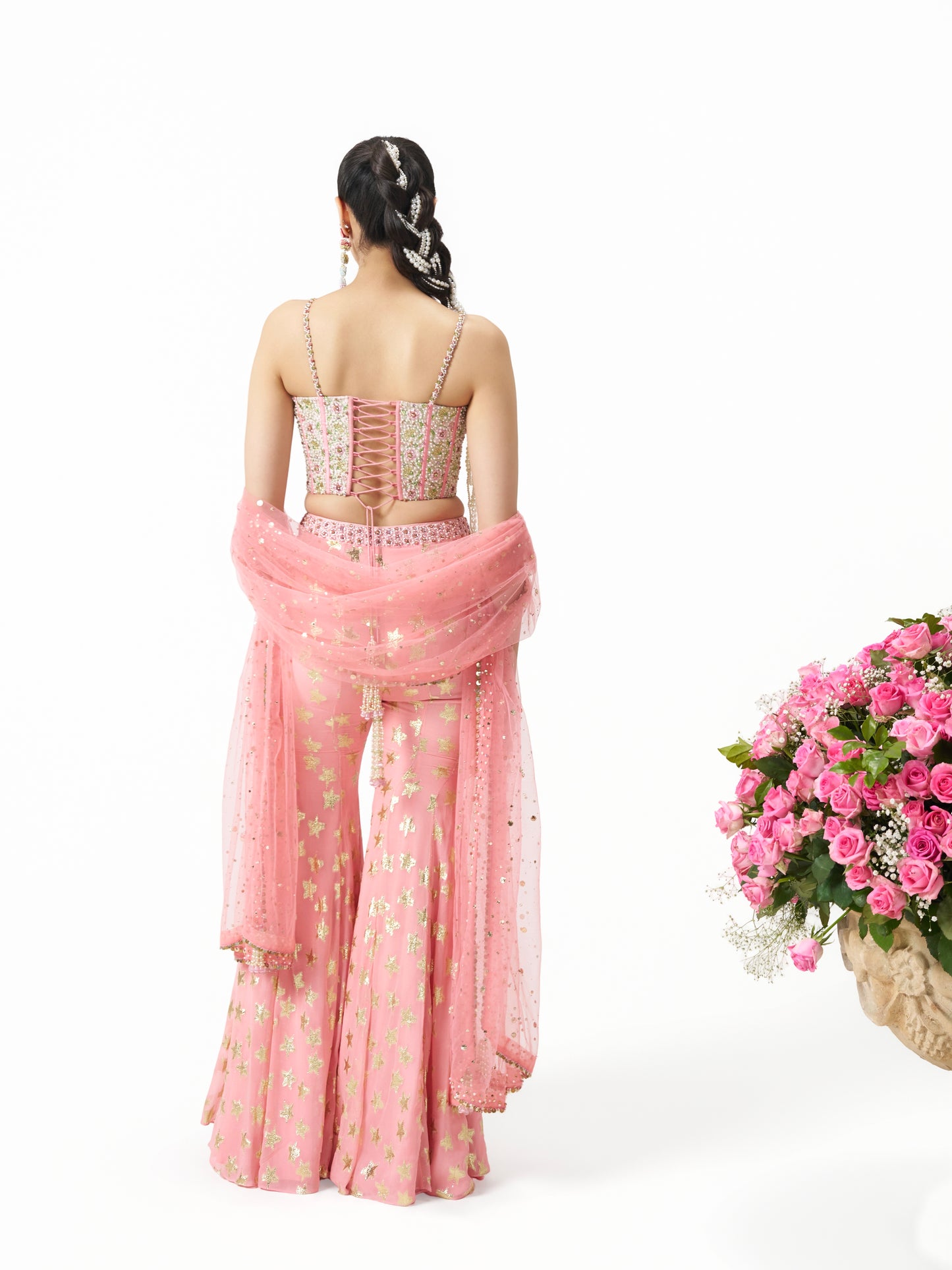 Mehbooba Corset Sharara Set