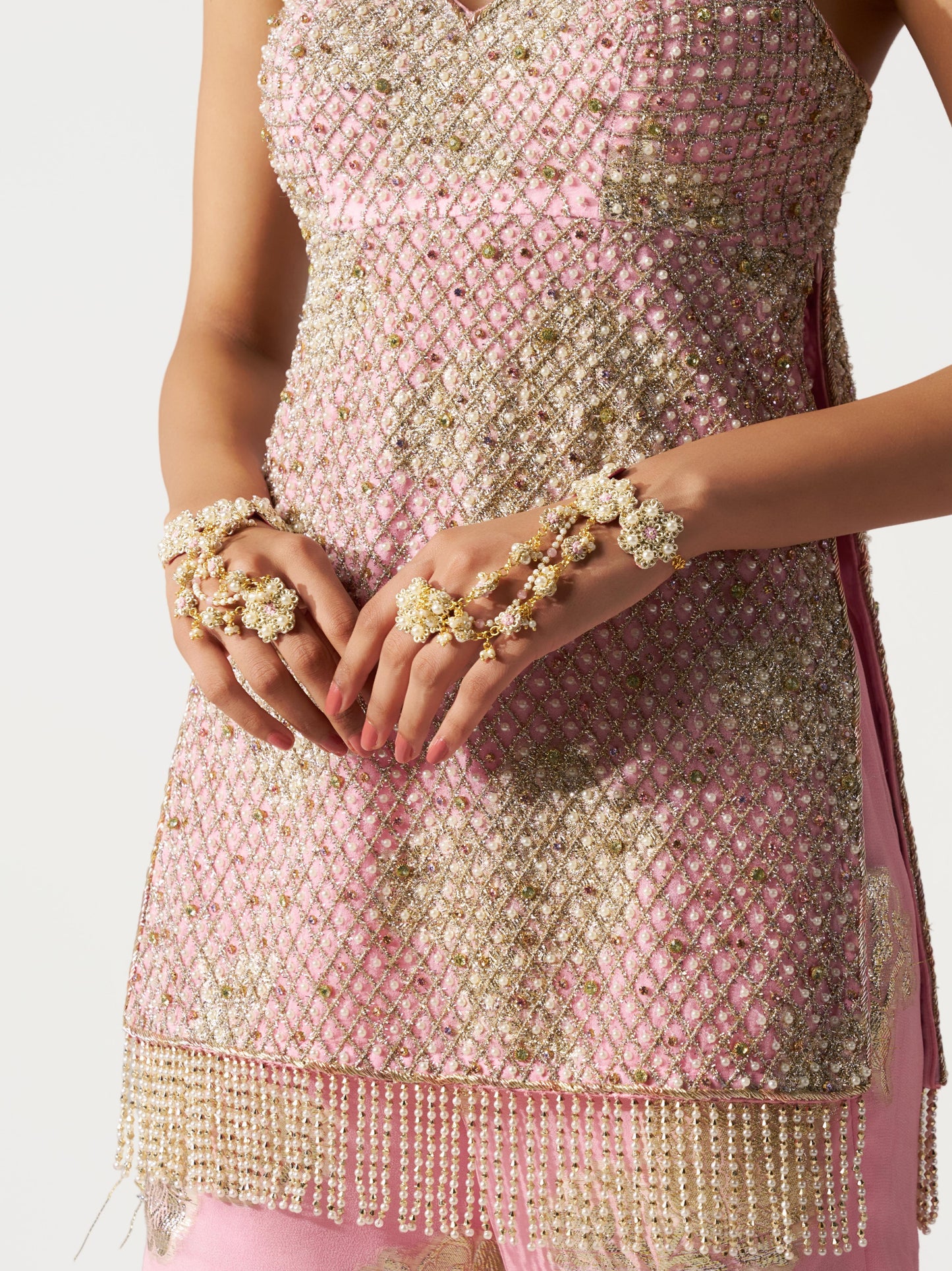 Mehbooba Pink Sharara Set