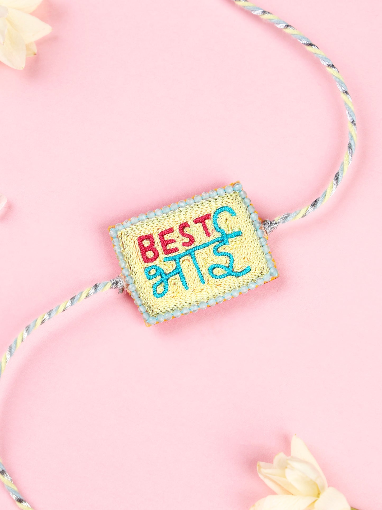 Best Bhai Brother Rakhi - Yellow