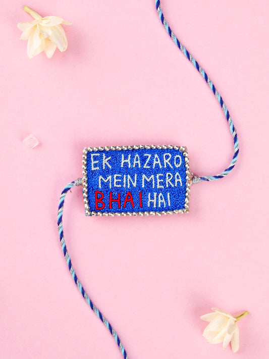 Handmade Ek Hazaro mein mera bhai hai Brother for Raksha Bandhan gifting 