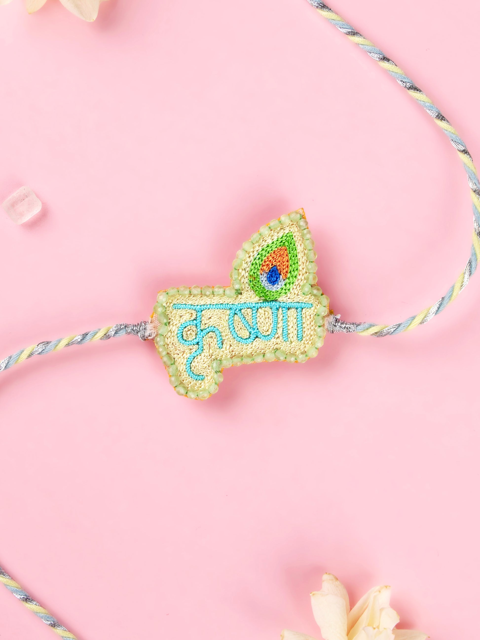Handmade Krishna Rakhi for Raksha Bandhan gifting