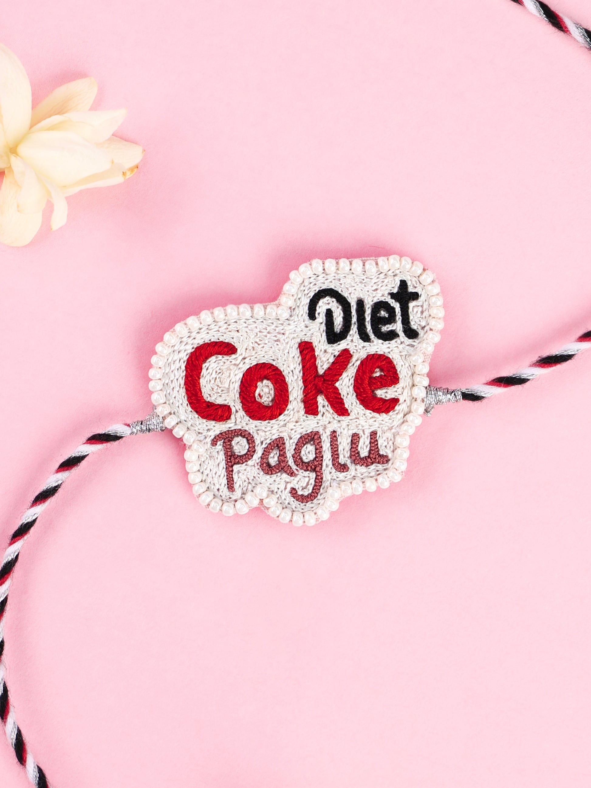 Handmade Diet Coke Paglu Brother Rakhi for Raksha Bandhan gifting