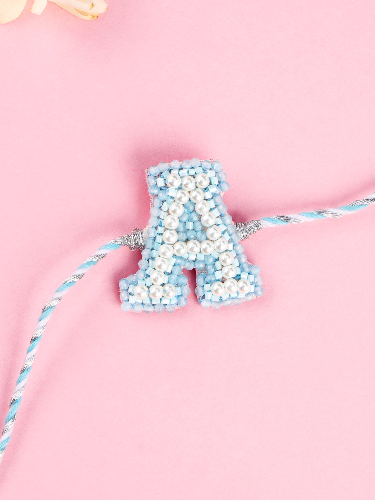 Handmade Custom Initial Brother Rakhi 2026 for Raksha Bandhan gifting