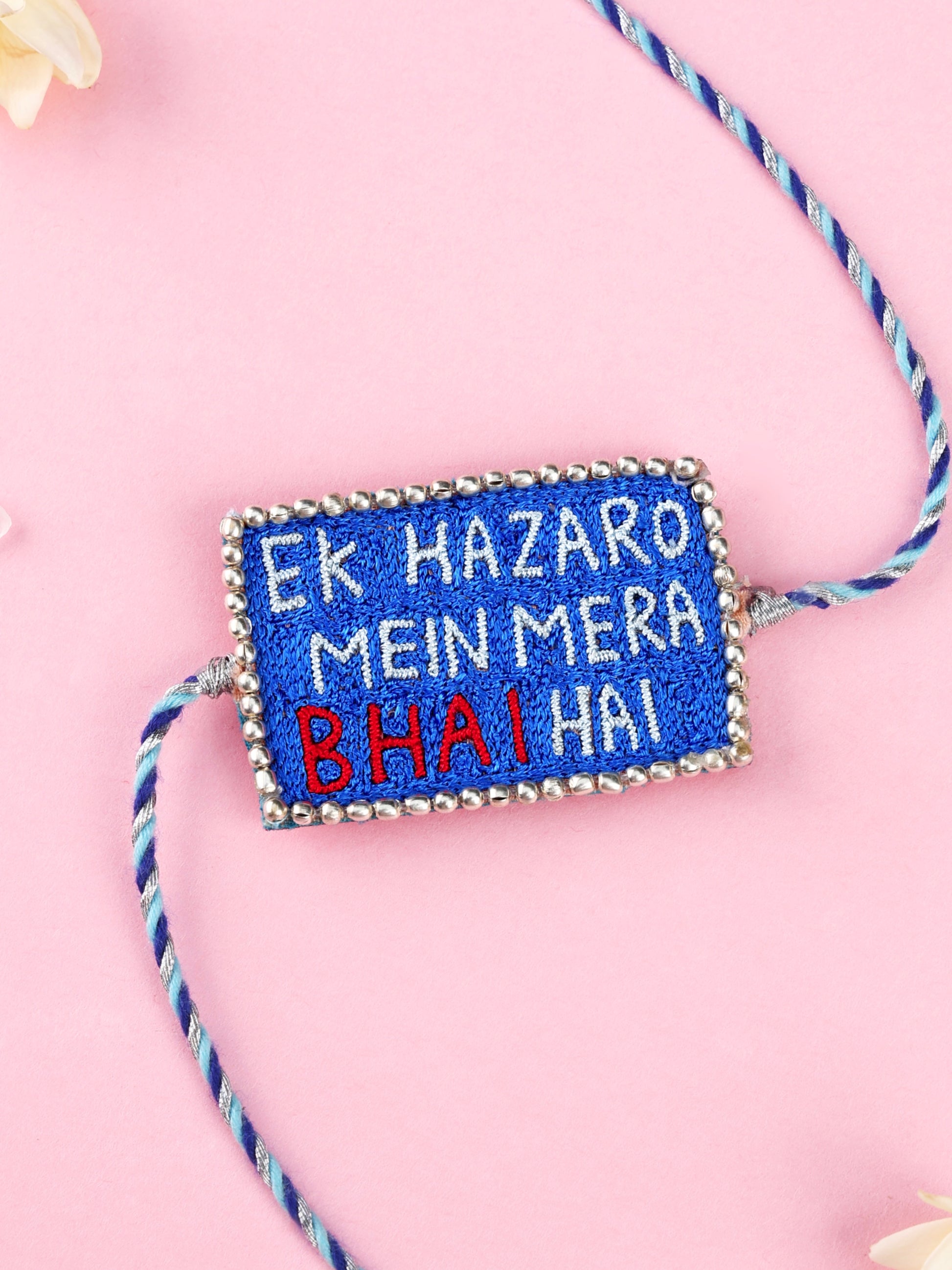 Handmade Ek Hazaron Mein Mera Bhai Hai Rakhi for Raksha Bandhan gifting