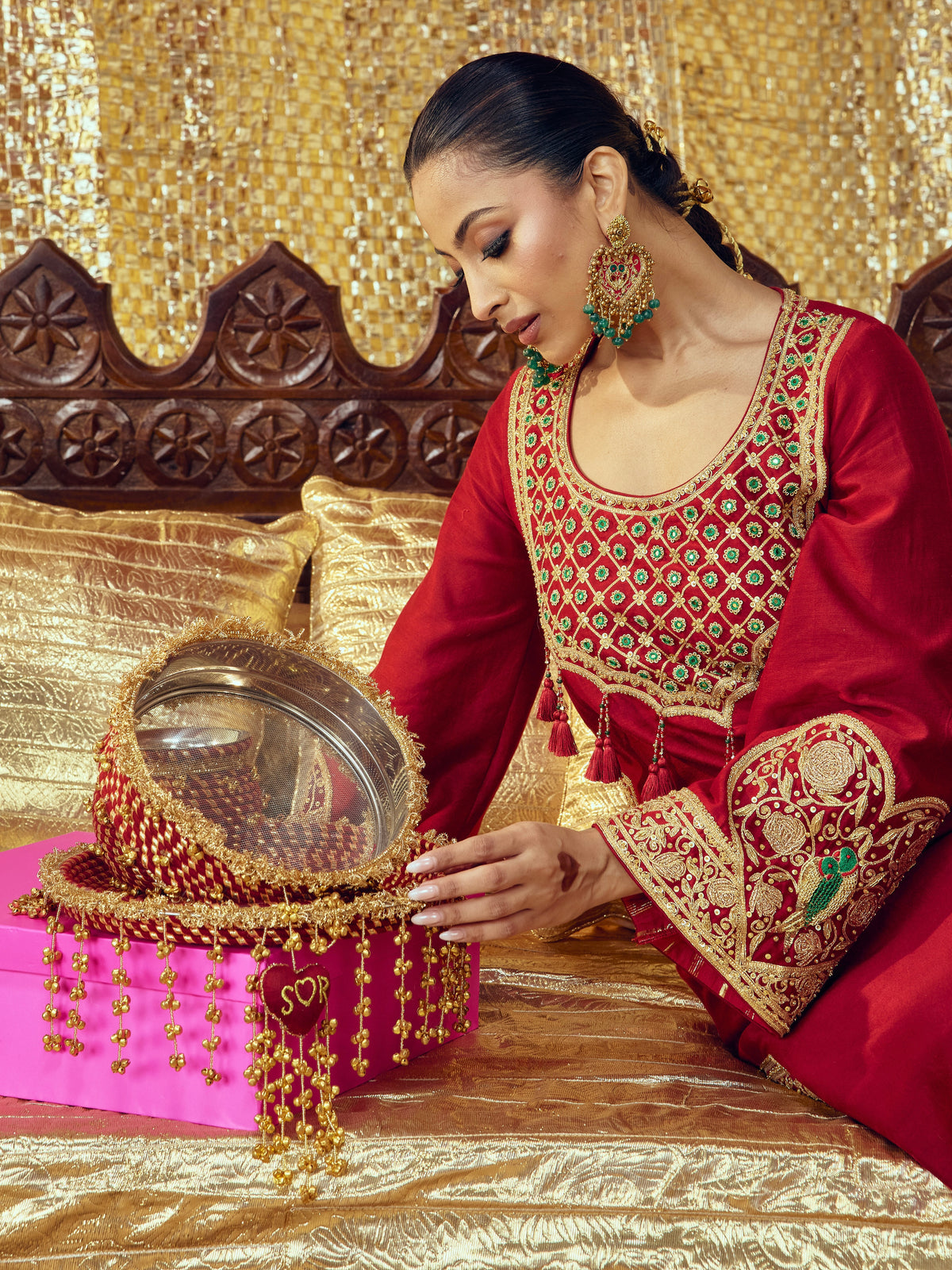 Kumkum Theme - Maroon