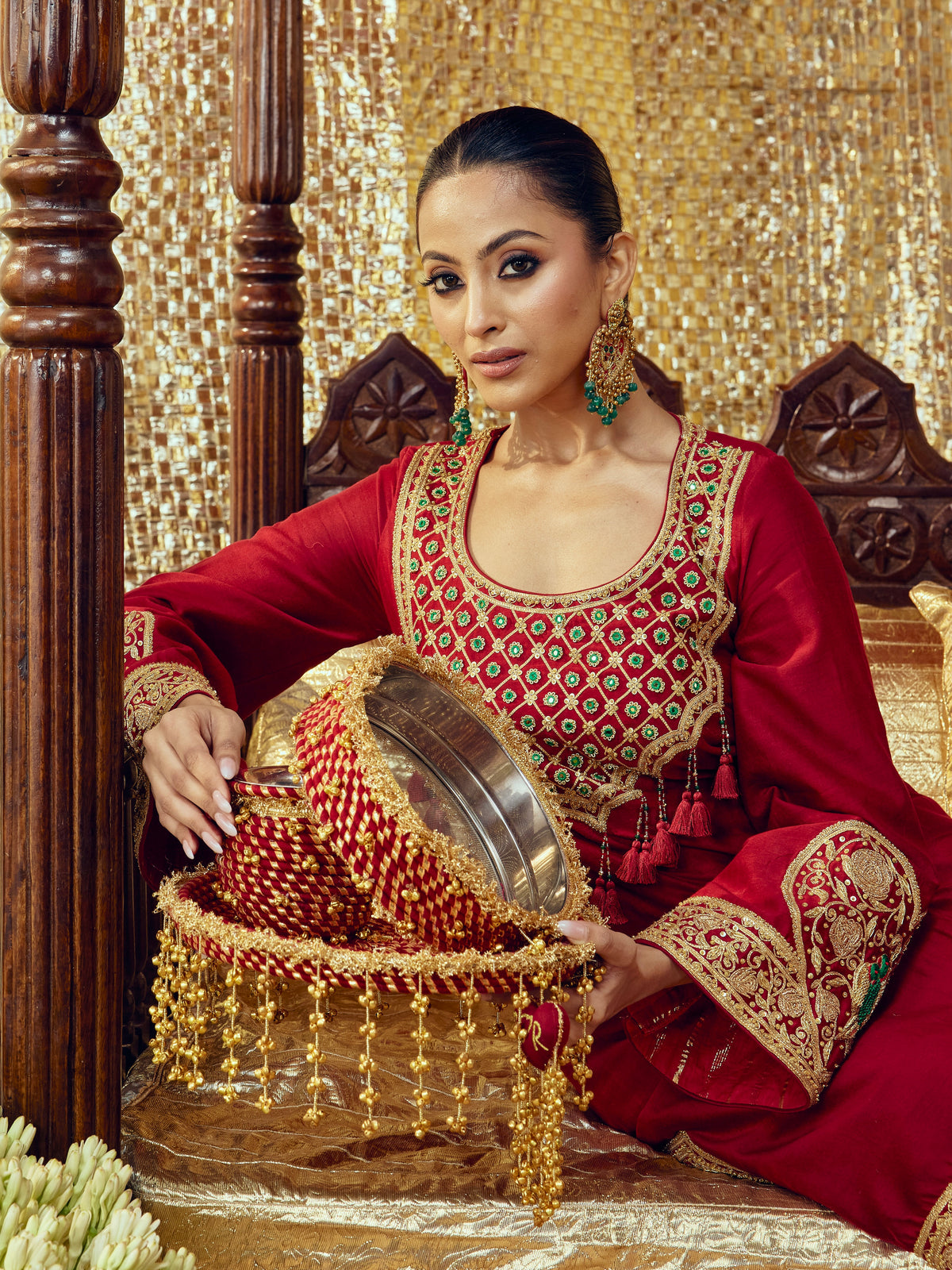 Kumkum Theme - Maroon