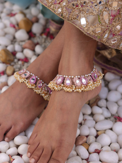 Ishq Lilac Pair of Payal