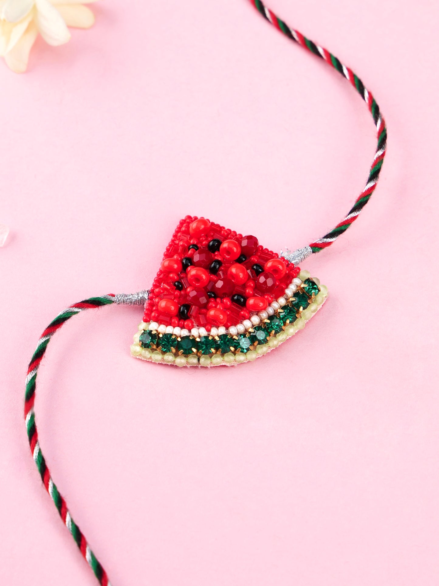 Handmade Watermelon Kids Rakhi for Raksha Bandhan gifting