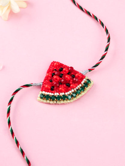 Handmade Watermelon Kids Rakhi for Raksha Bandhan gifting