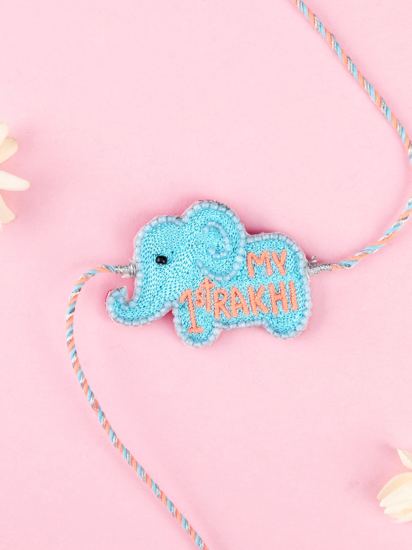 Handmade My 1st Baby Rakhi-Elephant for Raksha Bandhan gifting