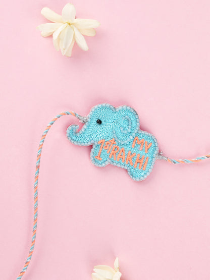 My 1st Baby Rakhi-Elephant