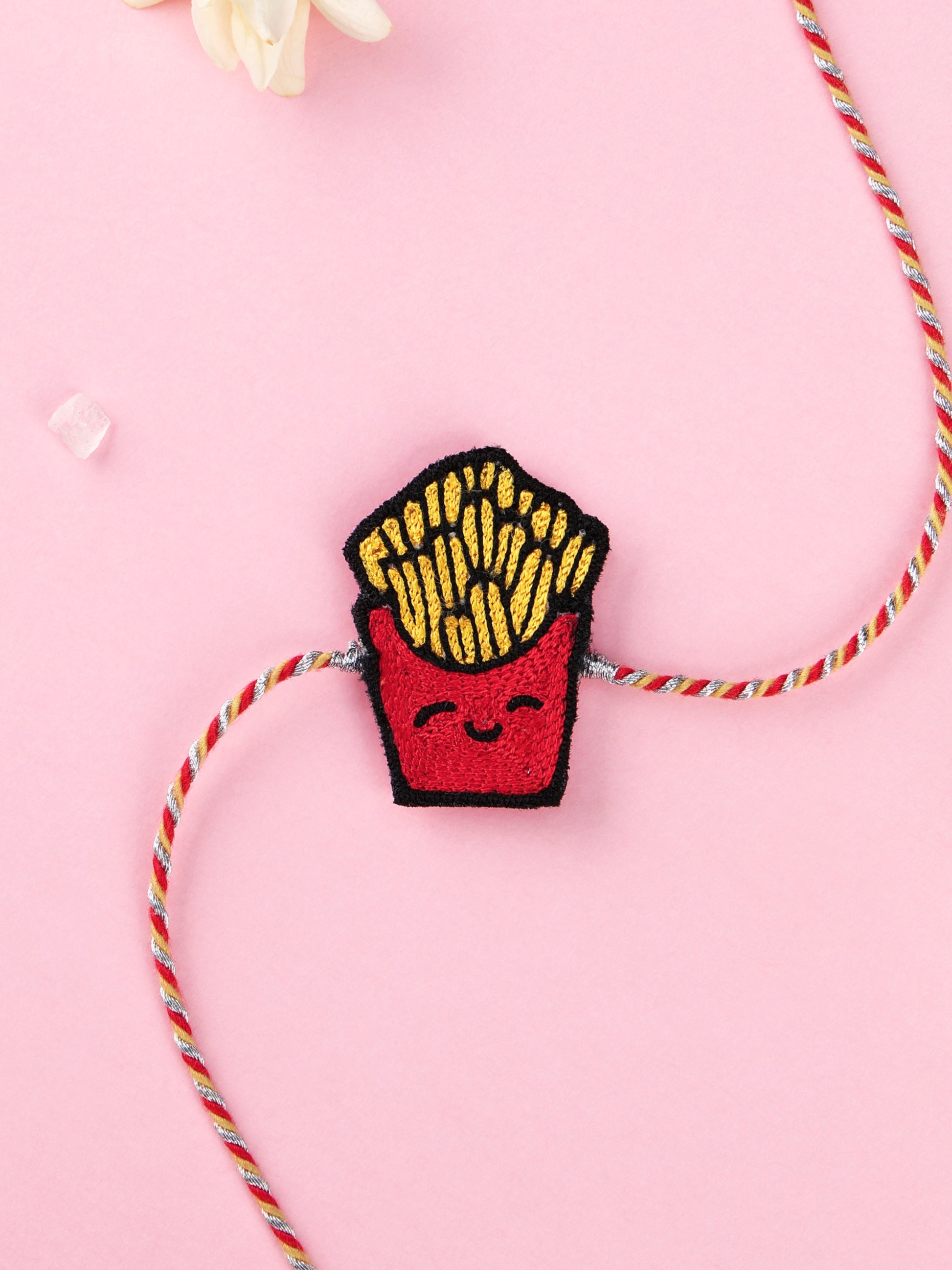 Handmade Fries Kids Rakhi for Raksha Bandhan gifting