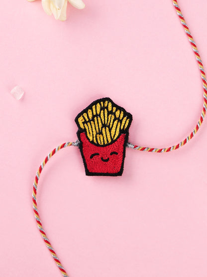 Handmade Fries Kids Rakhi for Raksha Bandhan gifting