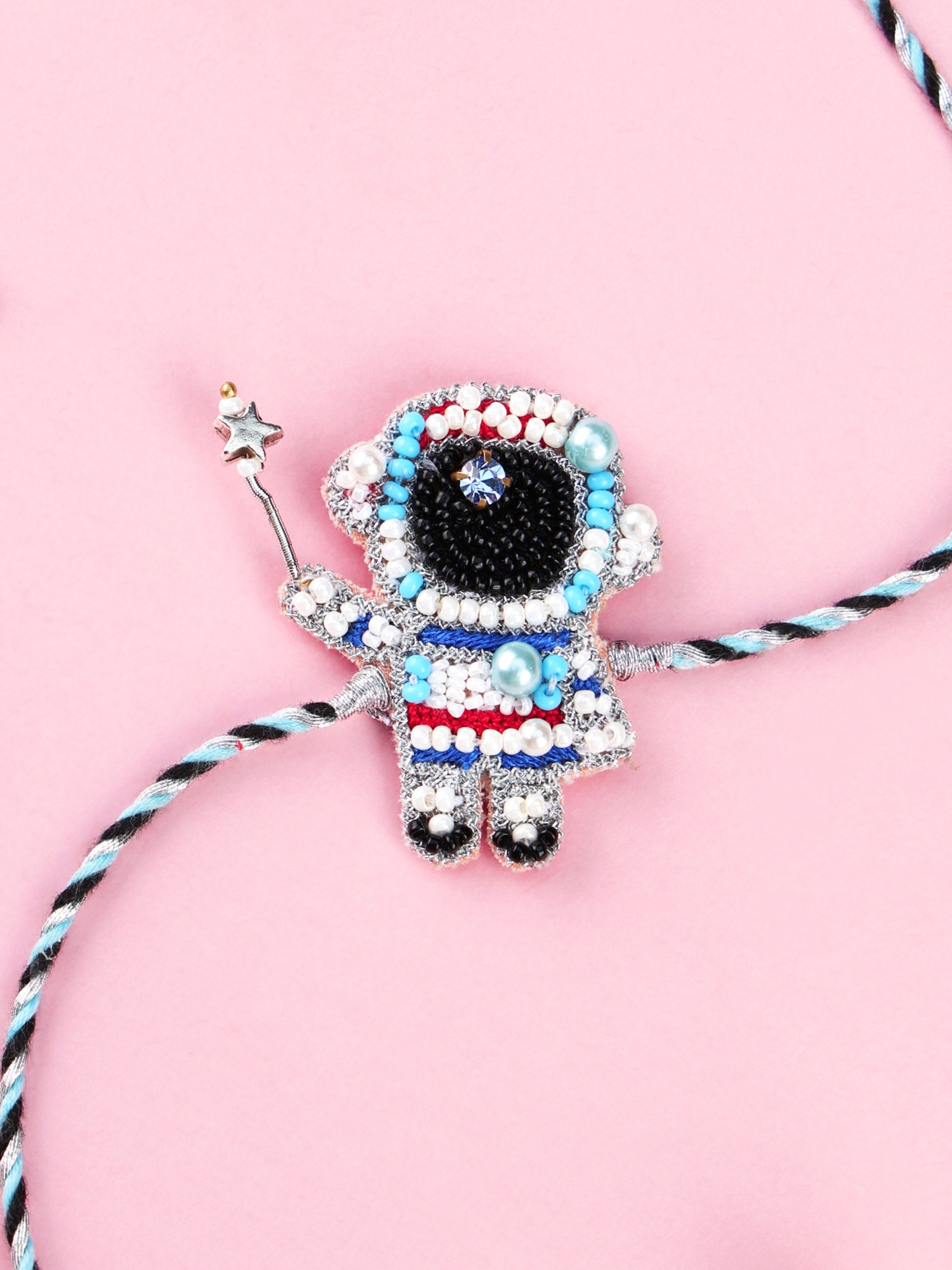 Handmade Astronaut Kids Rakh for Raksha Bandhan gifting
