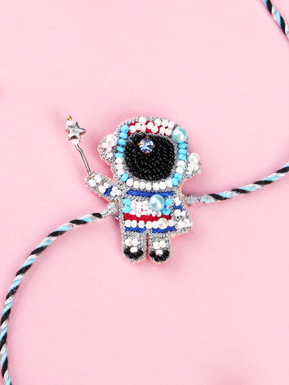 Handmade Astronaut Kids Rakh for Raksha Bandhan gifting