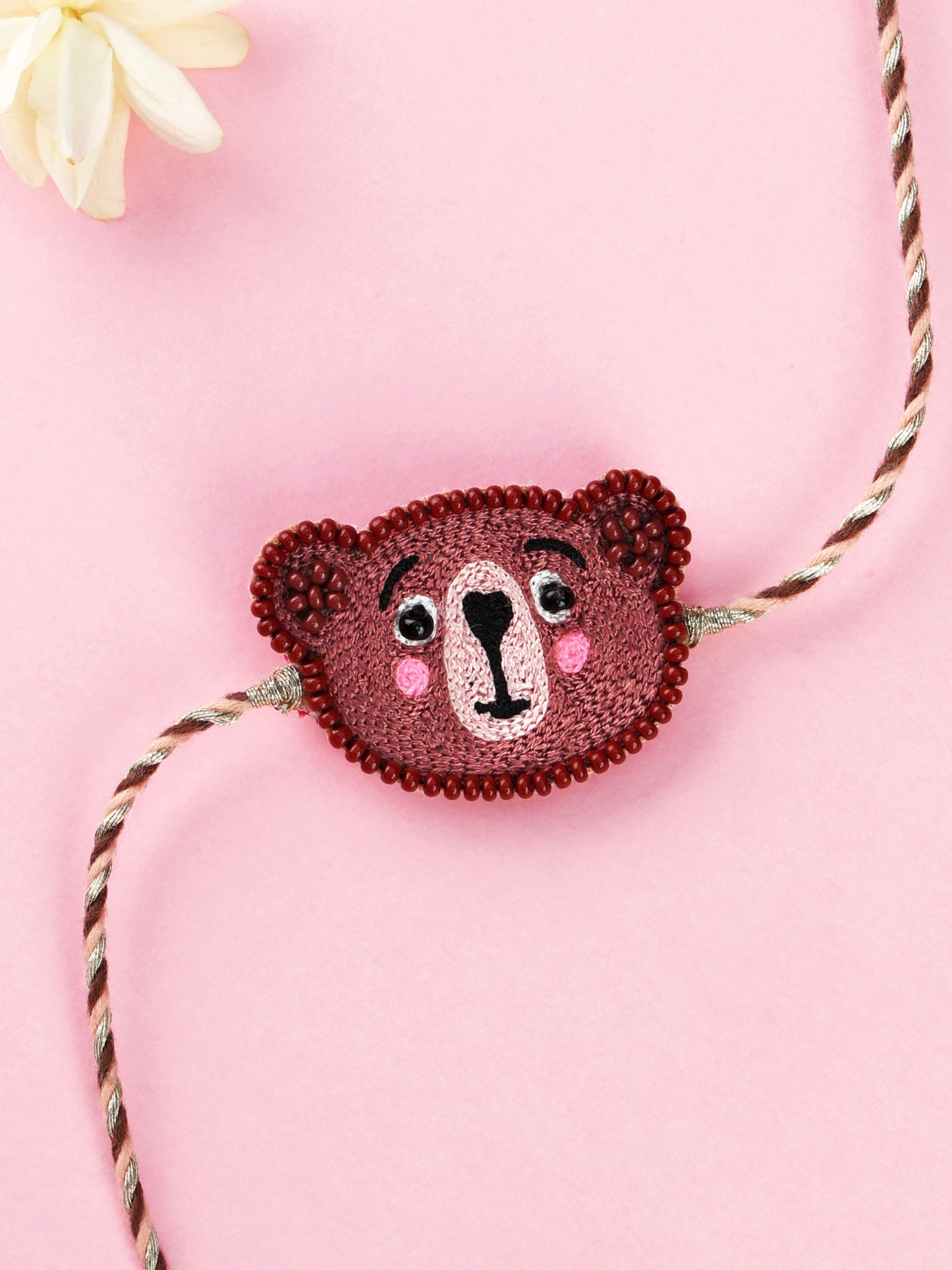 Brown Teddy Kids Rakhi