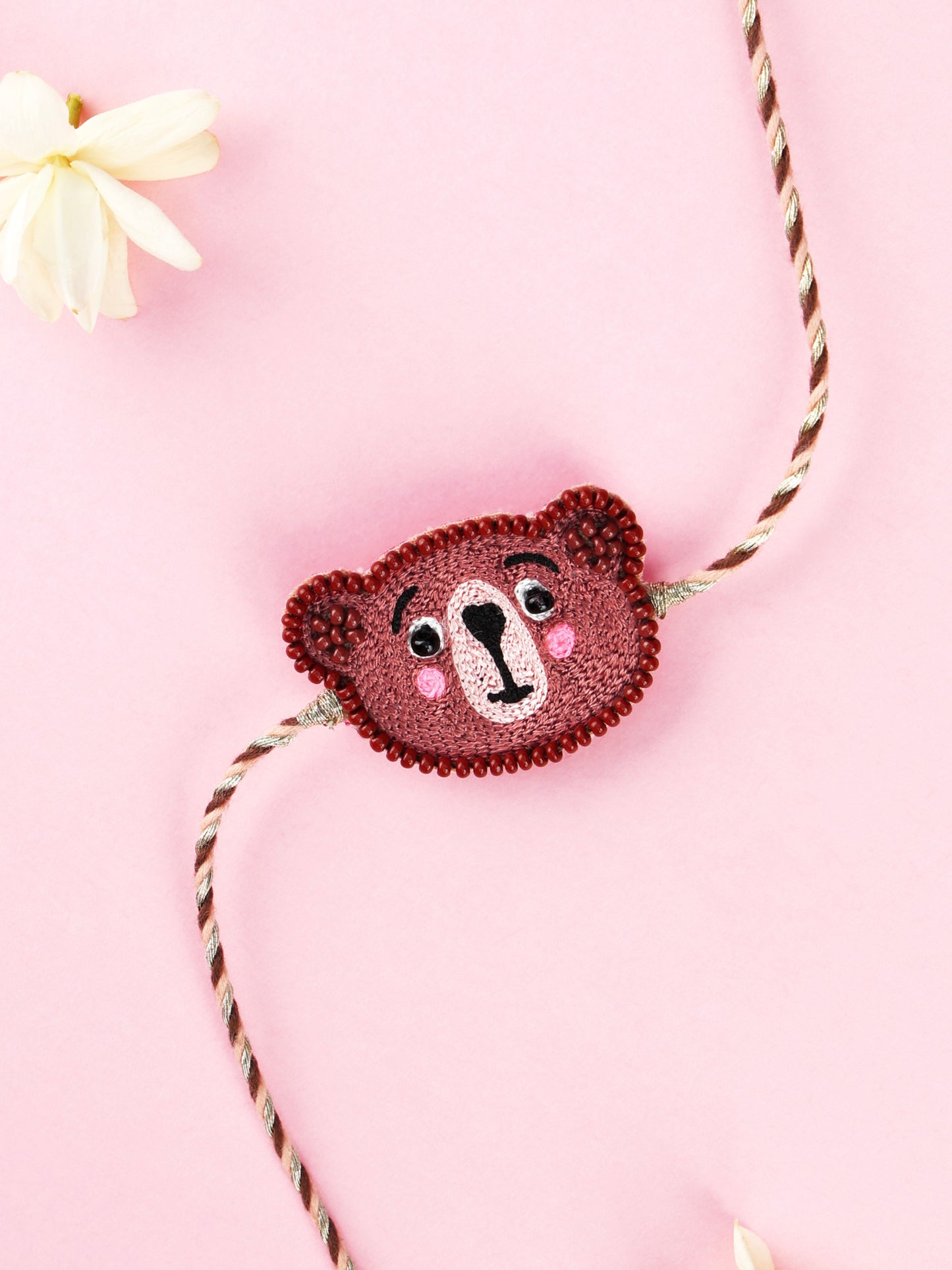 Brown Teddy Kids Rakhi