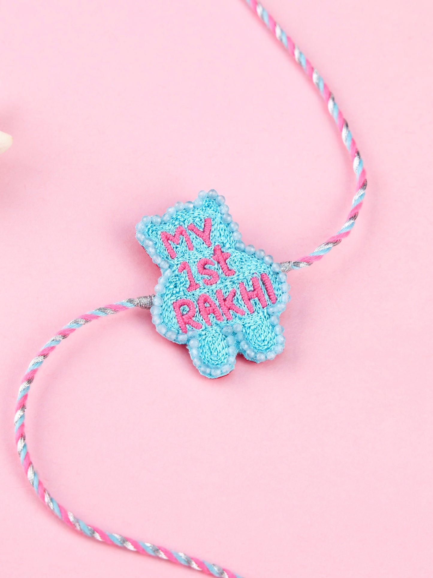 Handmade My 1st Baby Rakhi - Teddy for Raksha Bandhan gifting