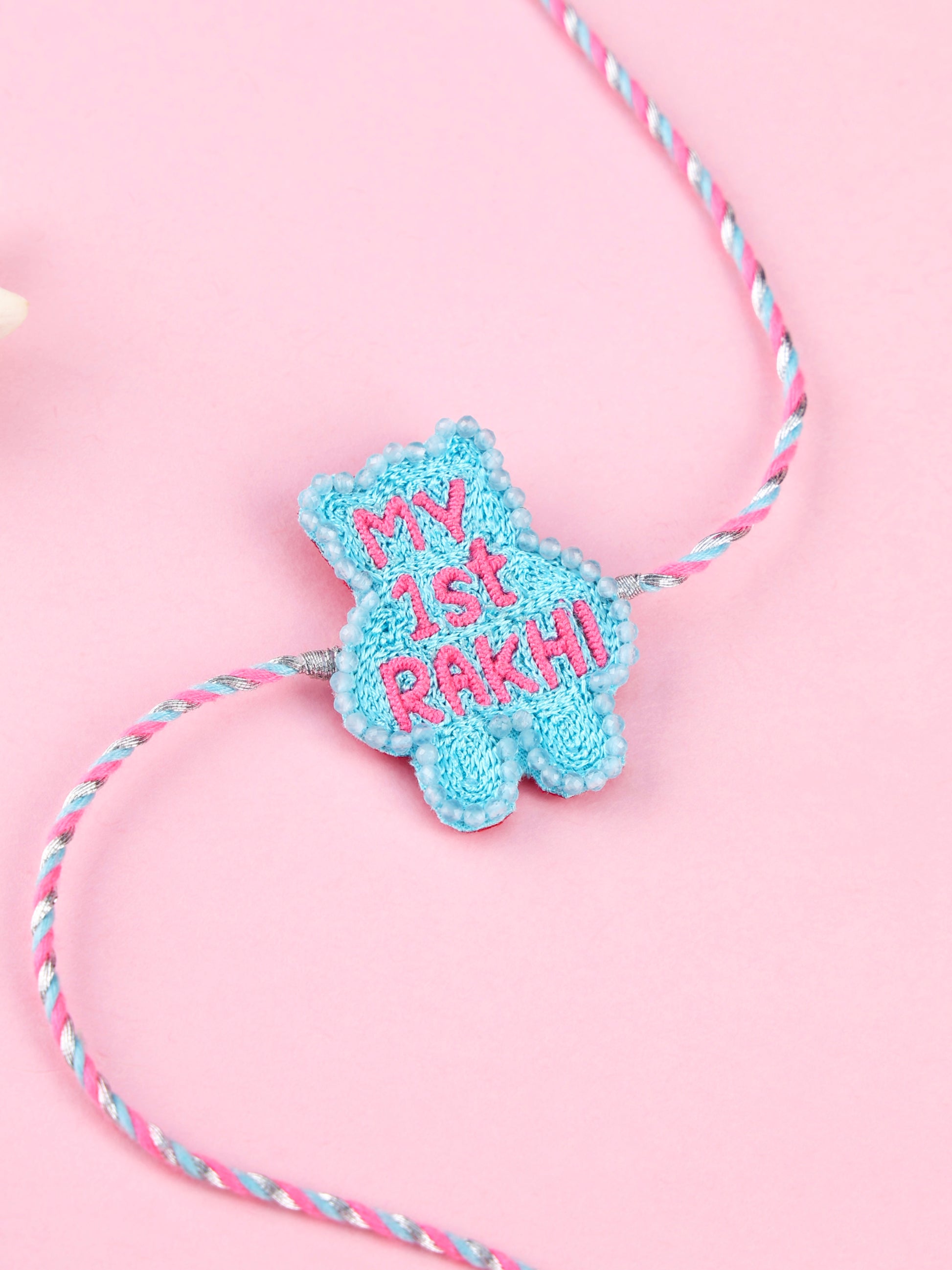 Handmade My 1st Baby Rakhi - Teddy for Raksha Bandhan gifting