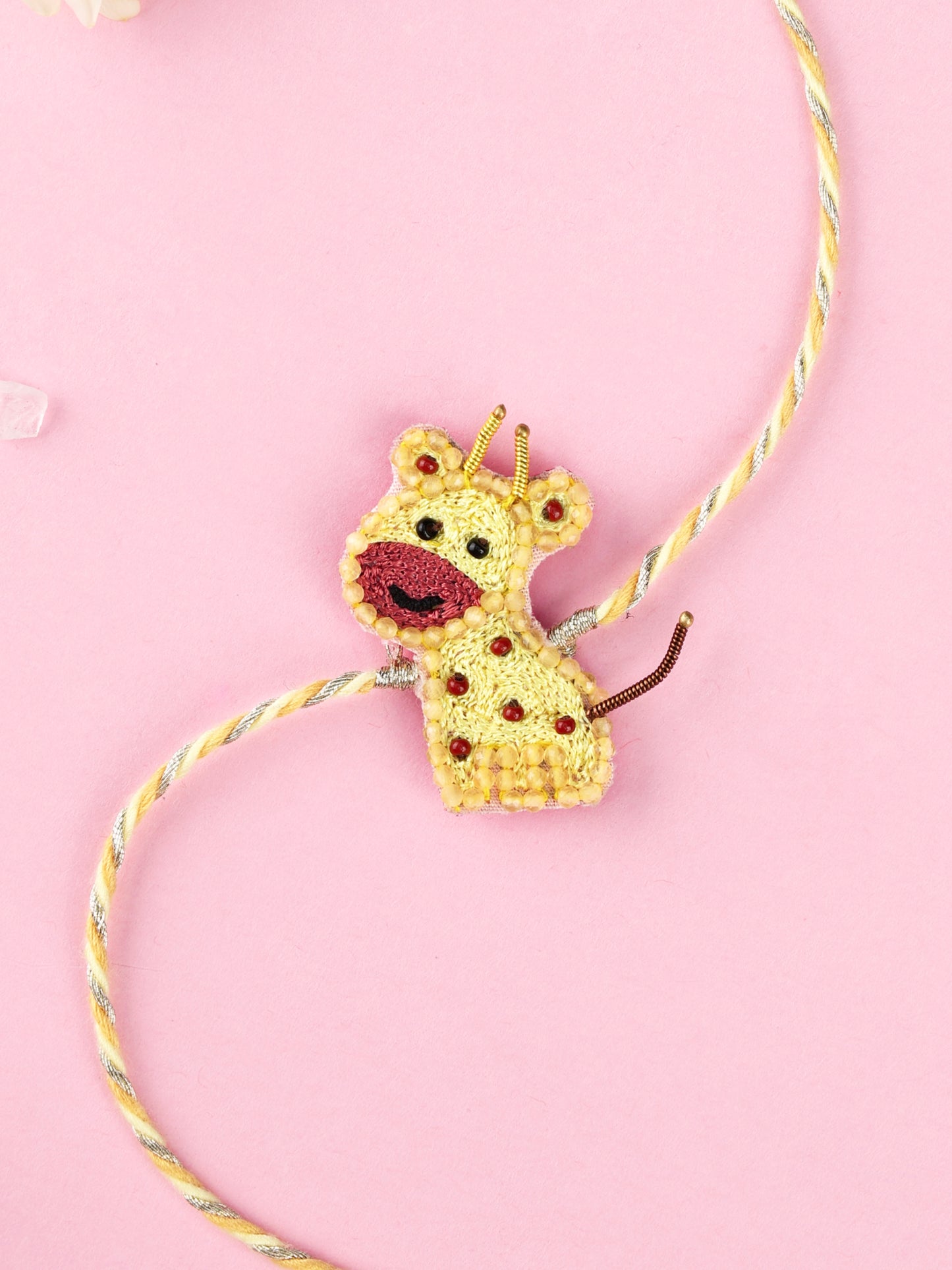 Handmade Giraffe Kids Rakhi for Raksha Bandhan gifting