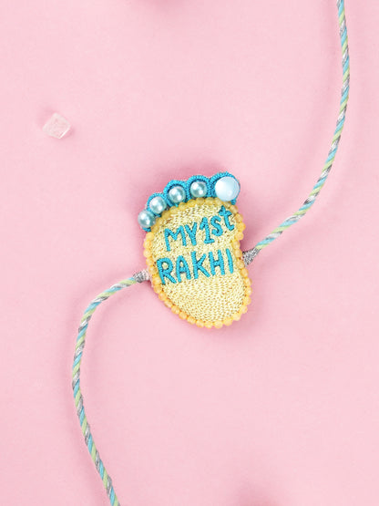 My 1st Baby Rakhi - Feet