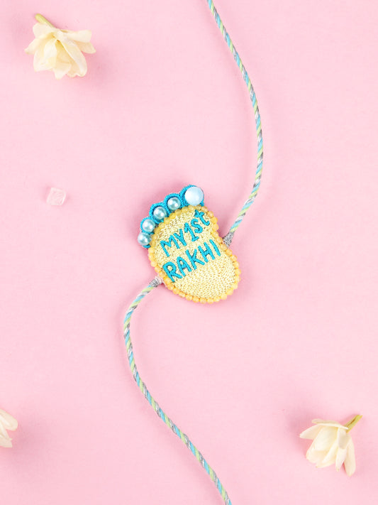 My 1st Baby Rakhi - Feet - Baby Rakhi by Tonoto
