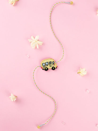 Wheels On The Bus Kids Rakhi - Kids Rakhi by Tonoto