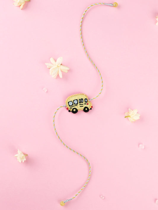 Wheels On The Bus Kids Rakhi - Kids Rakhi by Tonoto