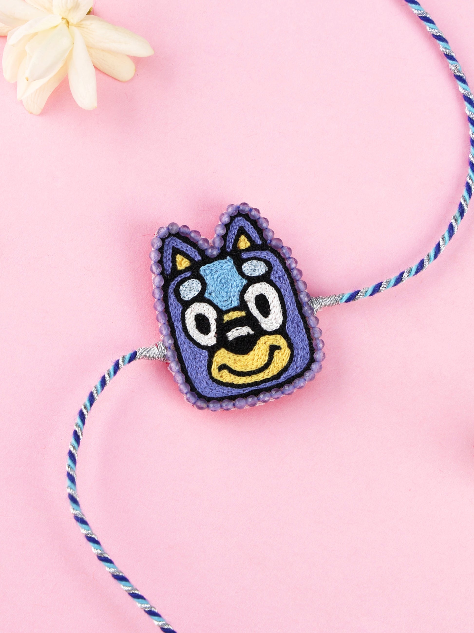 Handmade Bluey Rakhi for Raksha Bandhan gifting
