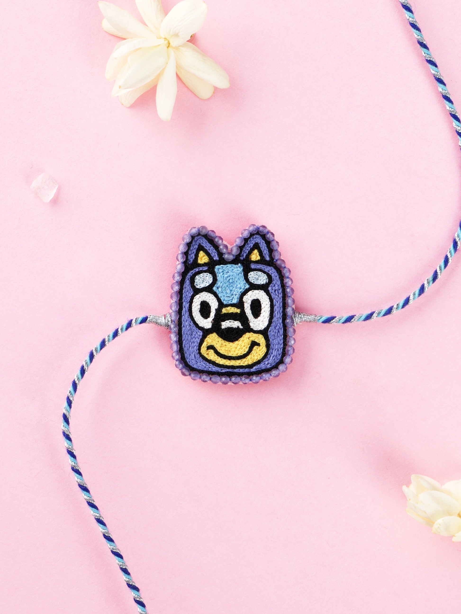 Handmade Bluey Rakhi for Raksha Bandhan gifting