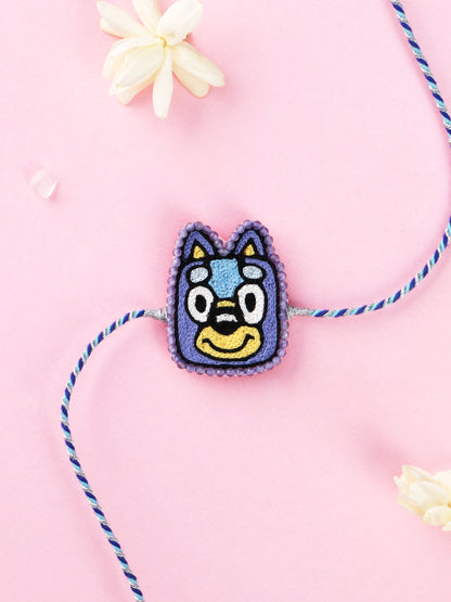 Handmade Bluey Rakhi for Raksha Bandhan gifting