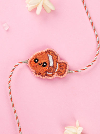 Handmade Fish Kids Rakhi  for Raksha Bandhan gifting