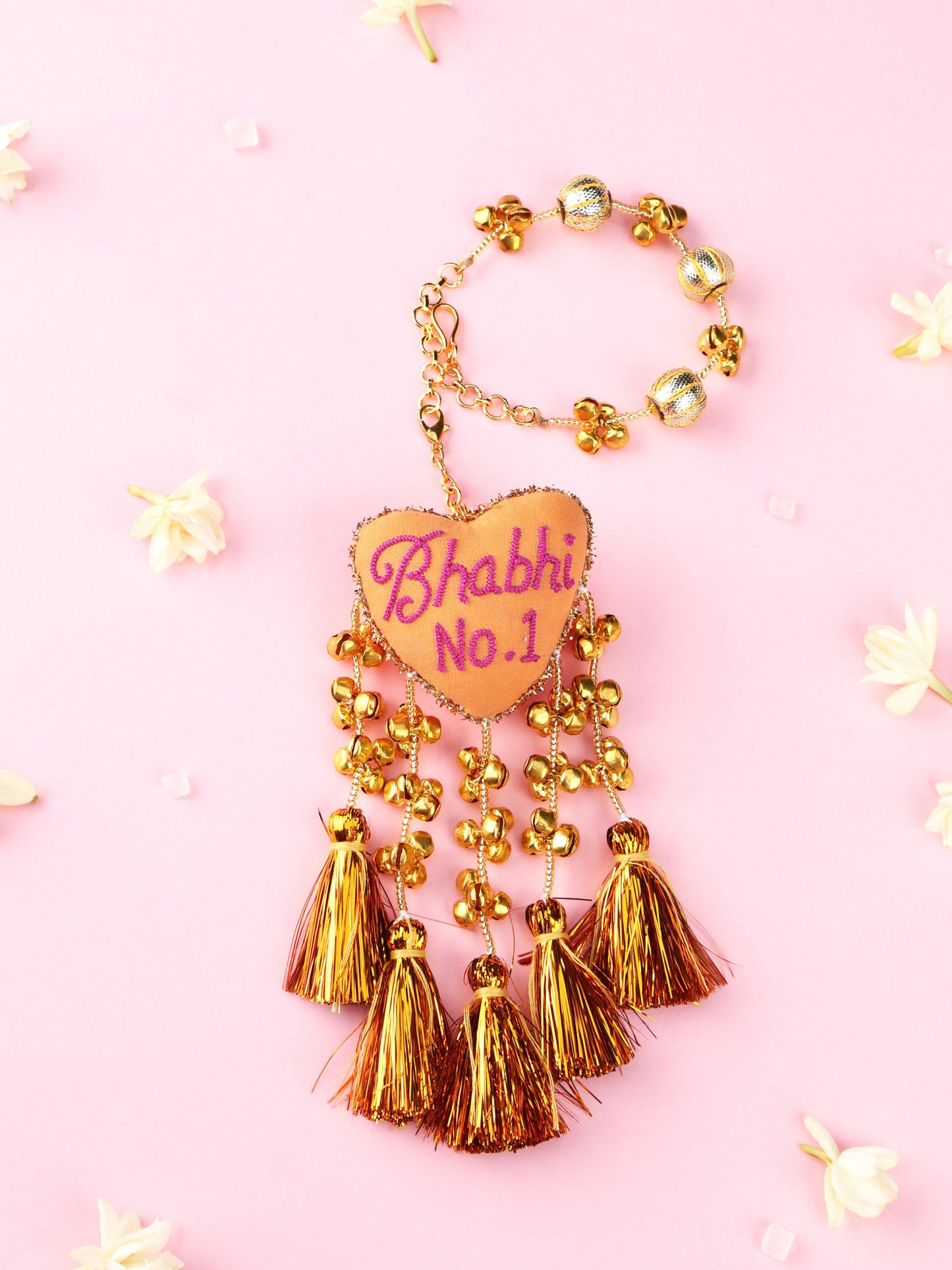 Handmade Bhabhi No.1 Lumba for Raksha Bandhan gifting