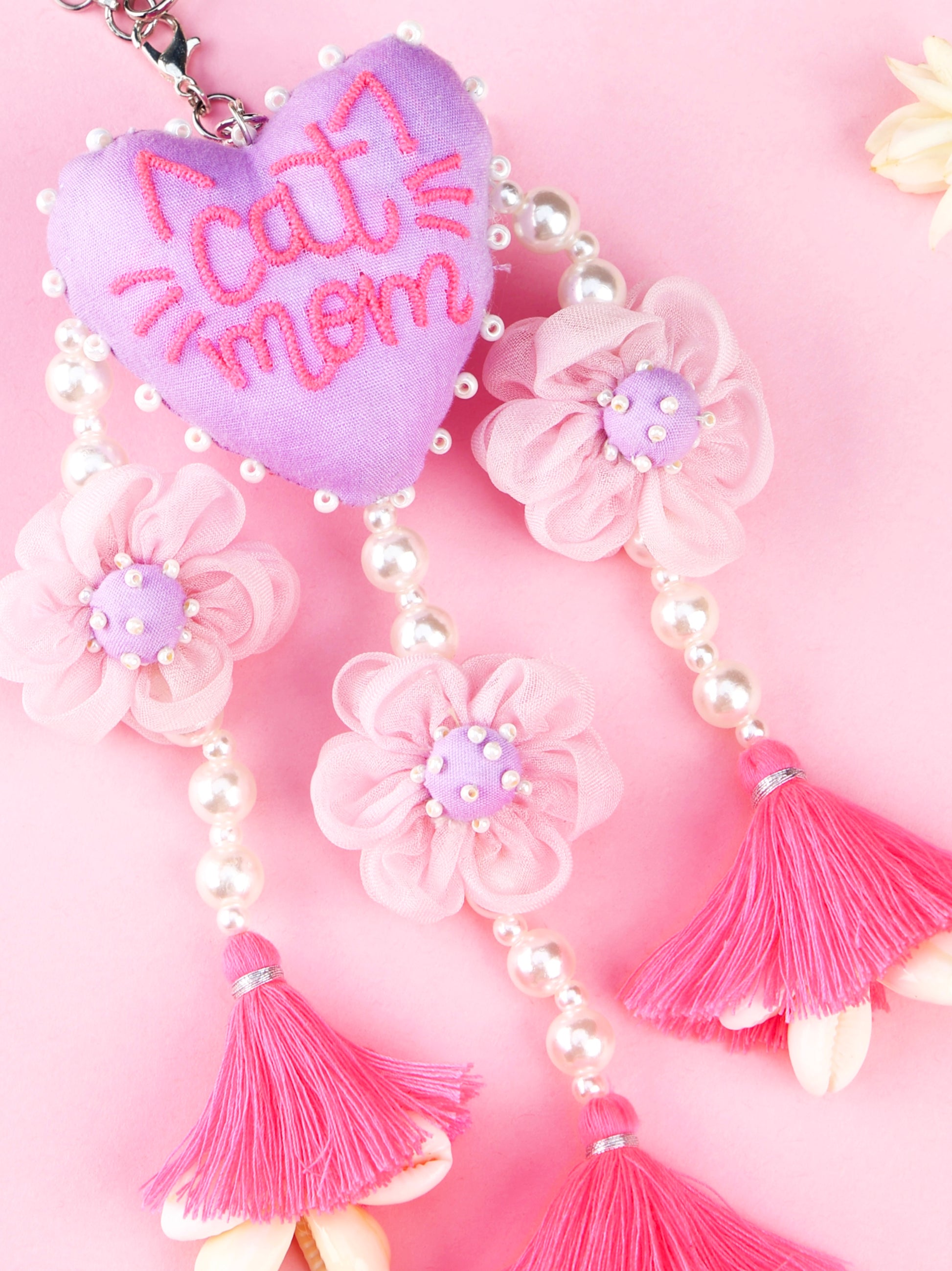 Handmade Cat Mom Lumba Rakhi for Raksha Bandhan gifting